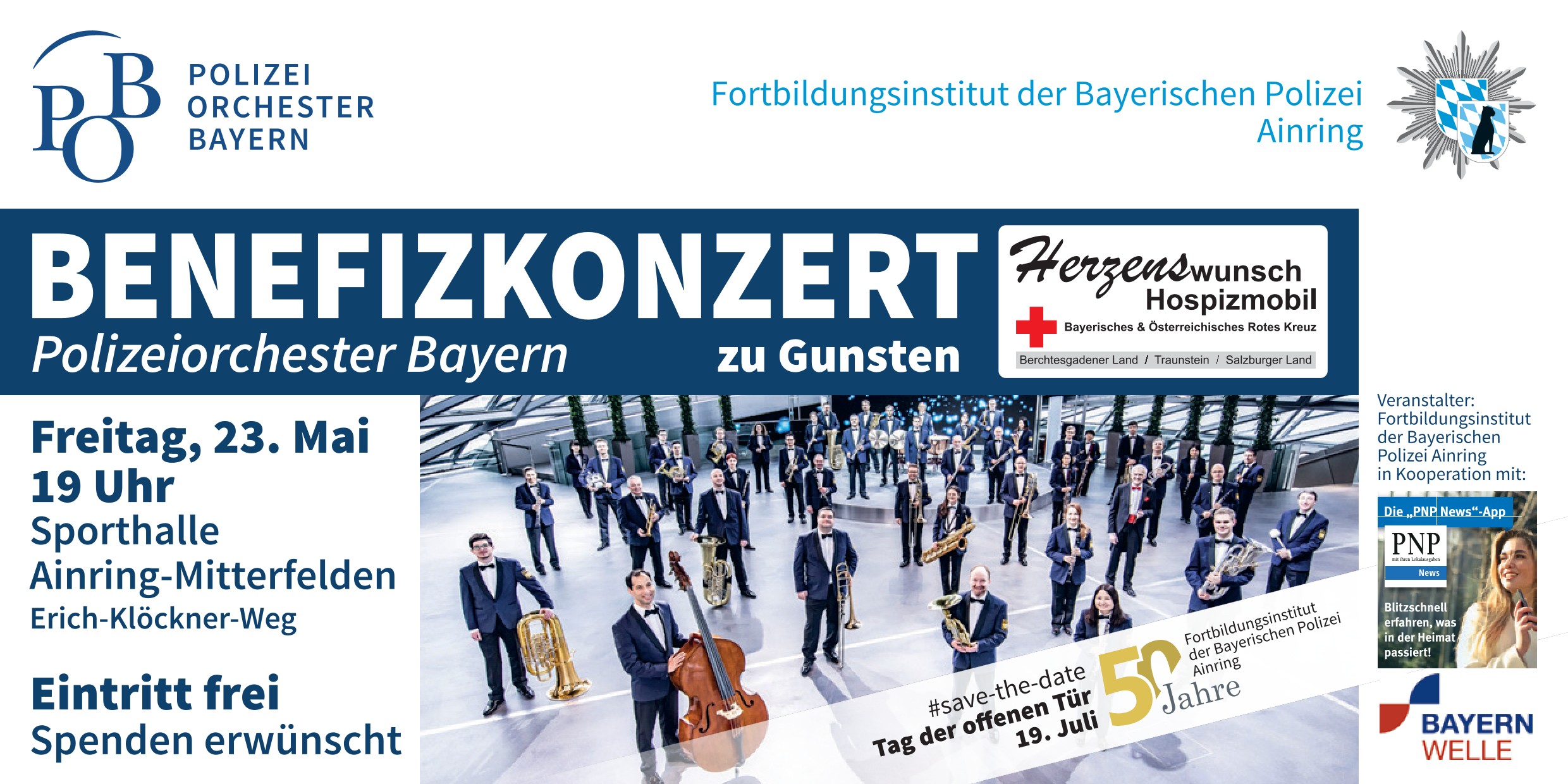 Benefizkonzert Polizeiorchester Bayern Benefizkonzert Polizeiorchester Bayern