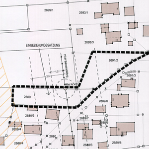 Einbeziehungssatzung Perach nördlich der Bahnlinie gesamt Vorschau