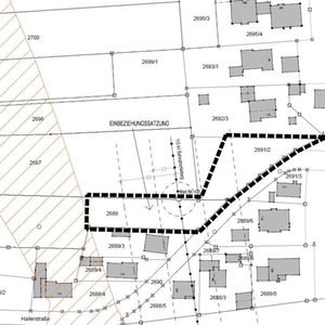 NEU Einbeziehungssatzung Perach nördlich der Bahnlinie Vorschau
