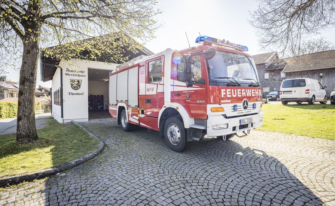 Feuerwehr Hilfeleistungslöschfahrzeug Thundorf