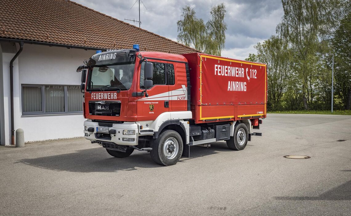 Feuerwehrauto Versorgungs-LKW