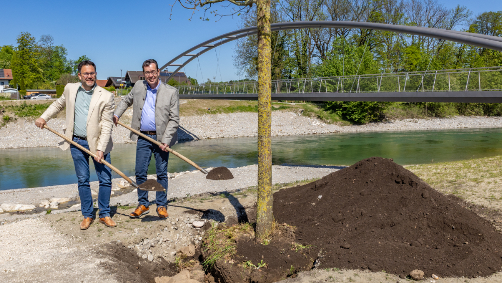 Baumpflanzung Siezenheimer Steg
