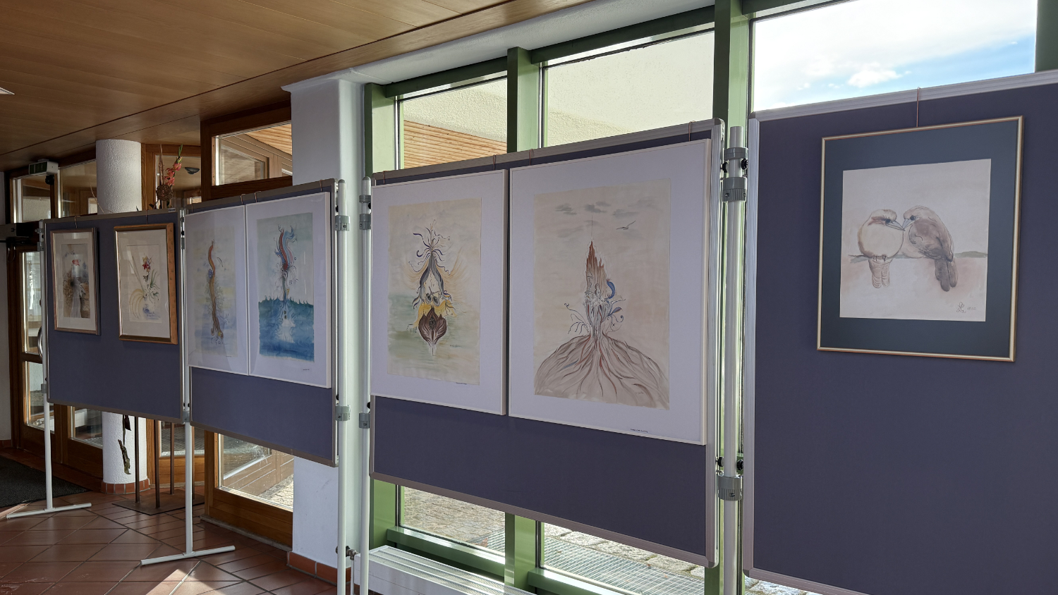 Ausstellung von Anne Kahlen im Rathaus