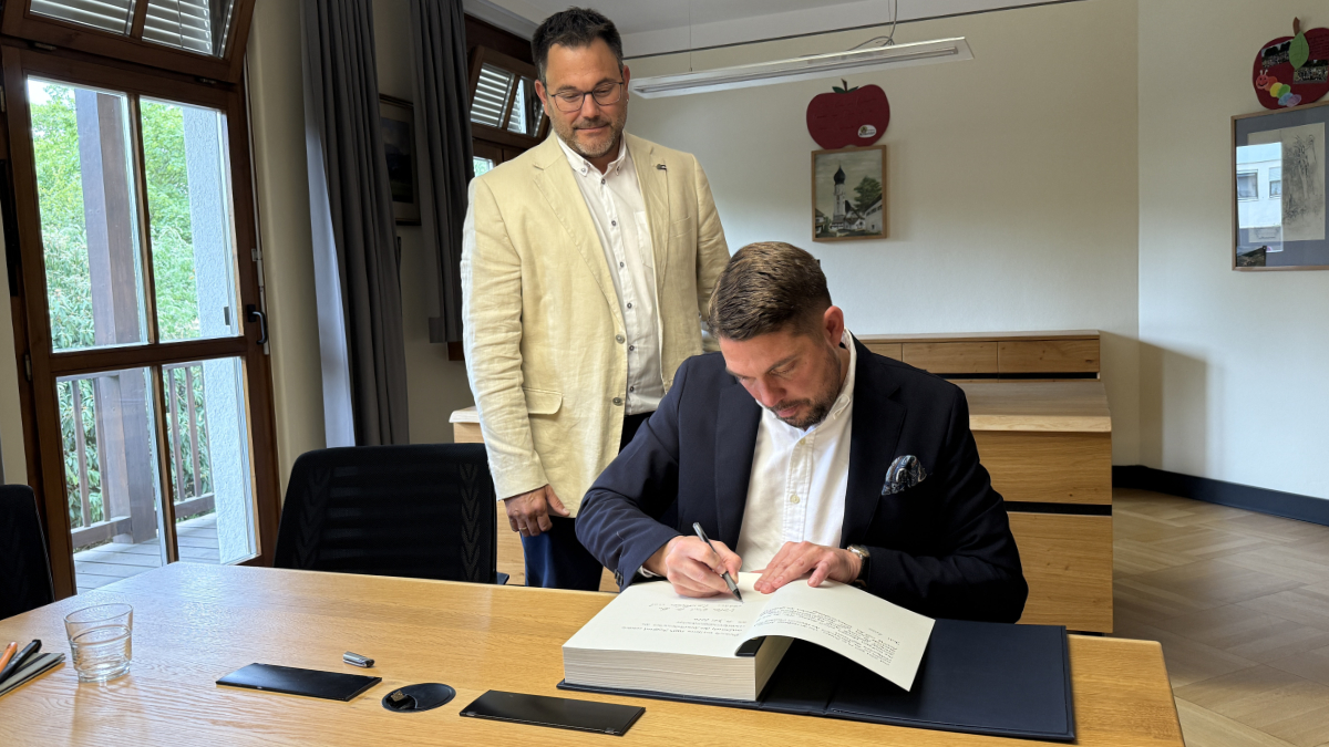 Antrittsbesuch von MdB Siegfried Walch
