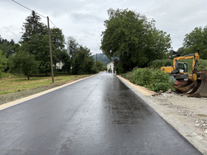 Verkehrsfreigabe Walser Weg