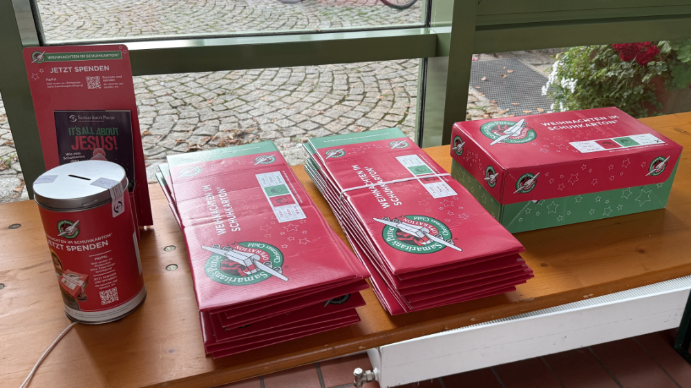 Weihnachten im Schuhkarton