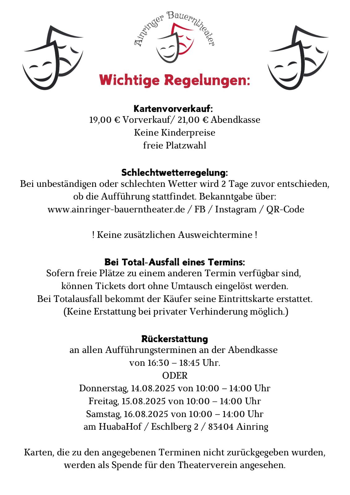 bauerntheater - 2025 - Regelung bauerntheater - 2025 - Regelung