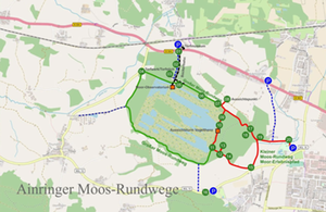 Moos-Rundweg Karte