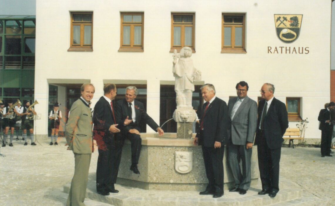 Neues Rathaus Einweihung 18. September 1987 Ansicht 3