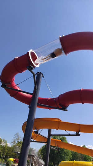 Neue Wasserrutsche