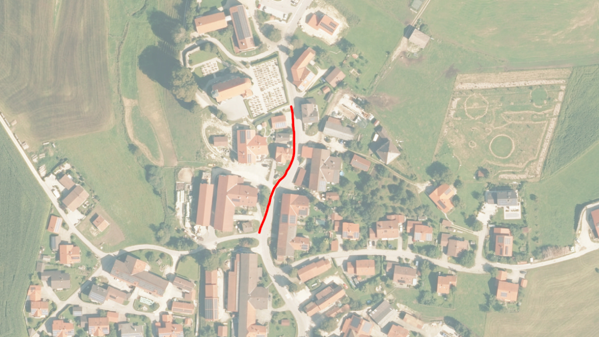 Stra&szlig;enarbeiten Thundorf
