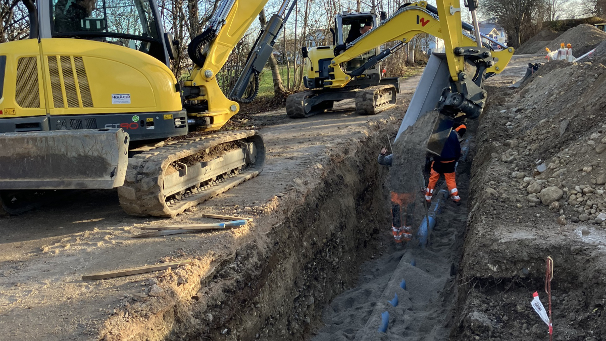 Wasserleitungsbau